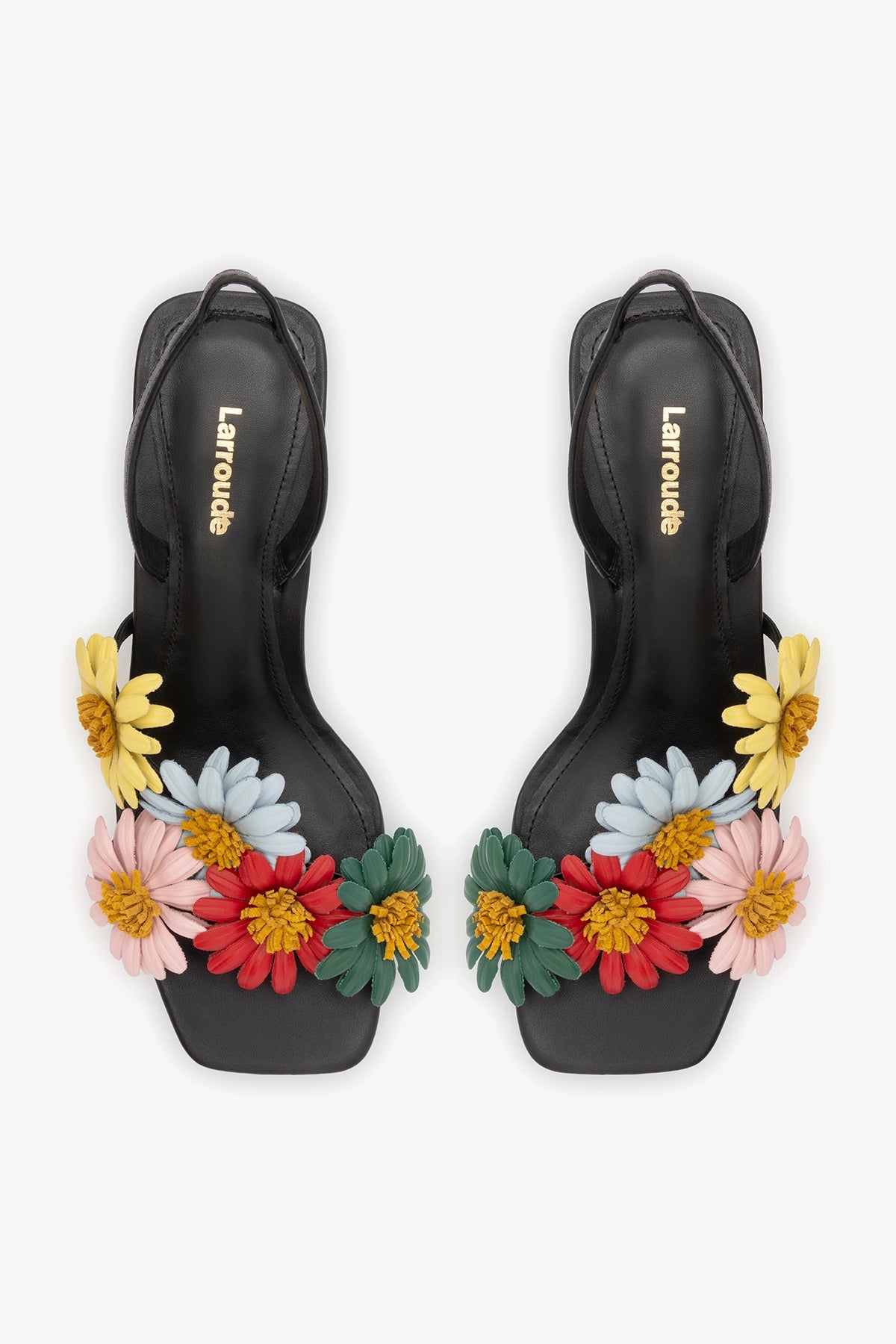 Fiore Sandal Black Leather
