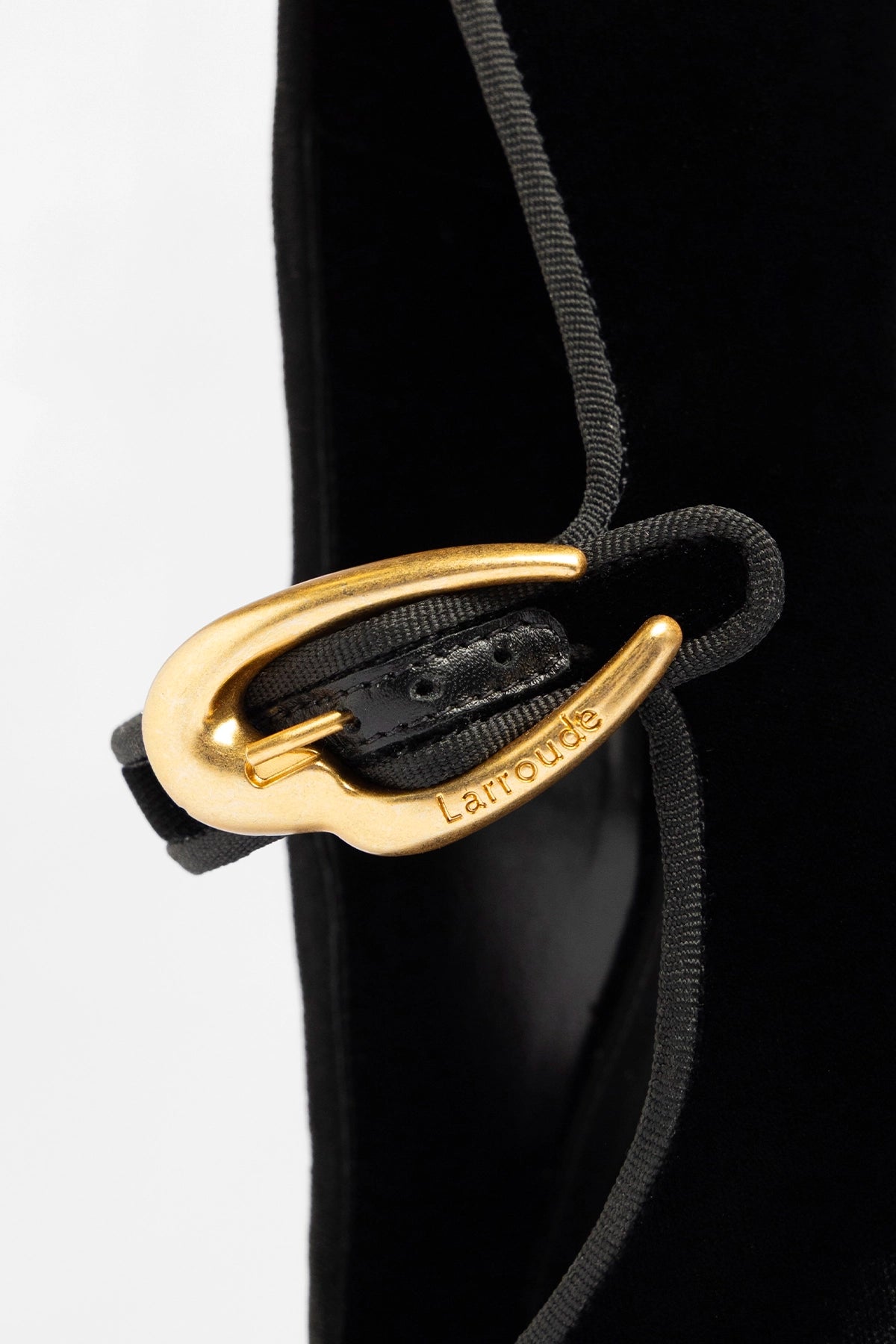 Verona Flatform Black Velvet