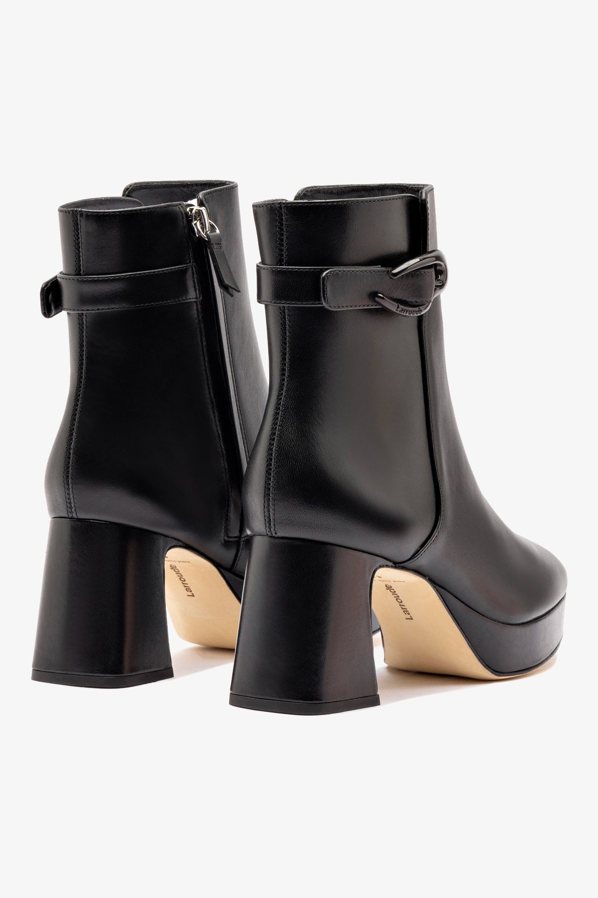 Dolly Verona Low Boot In Black Leather