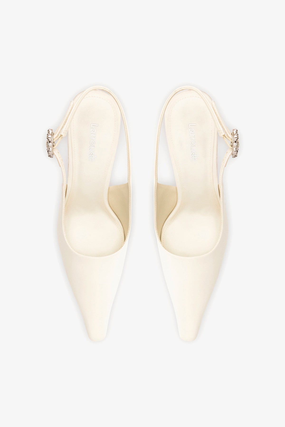 Carine Pump White Satin