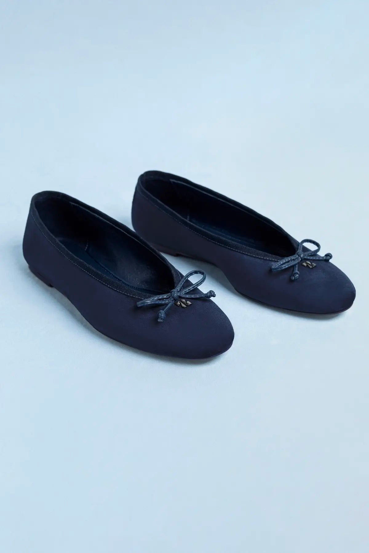 Pavlova Ballet Flat In Indigo Suede