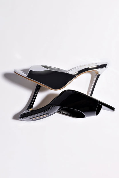 Jasmine Hi Mule In Black Leather
