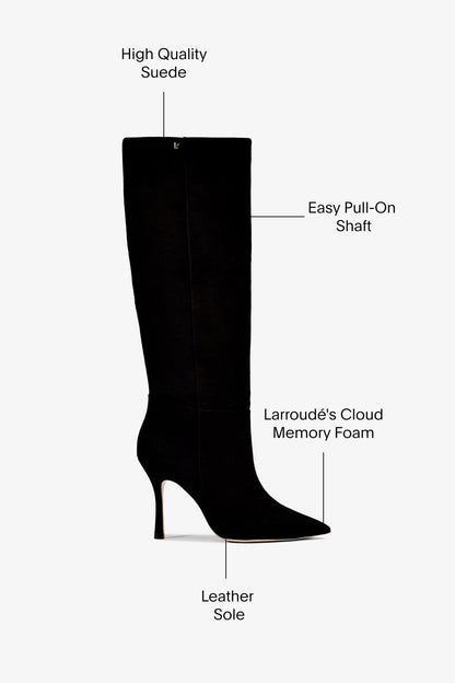 Kate Boot In Black Suede