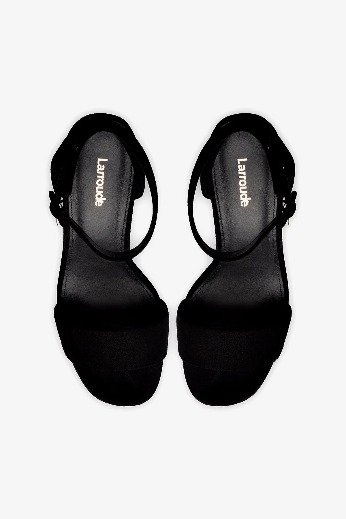 Dolly Sandal In Black Suede
