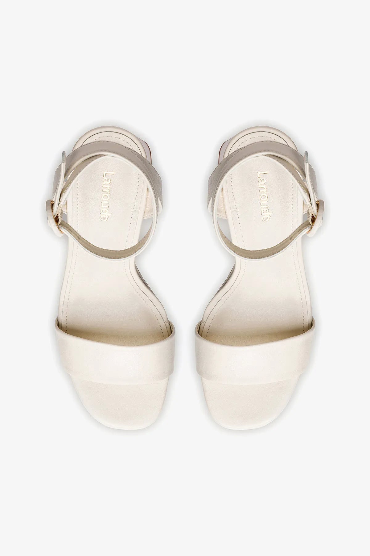 Dolly Sandal In Ivory Leather