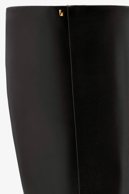 Kate Mid Boot In Black Leather