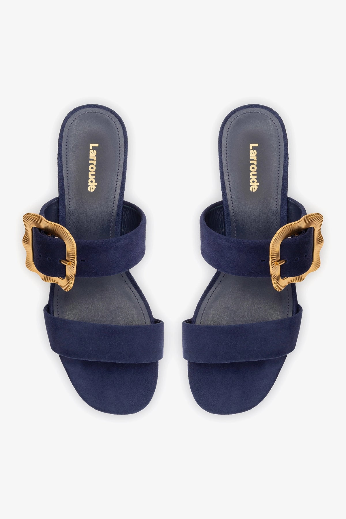 Maria Sandal Navy Suede