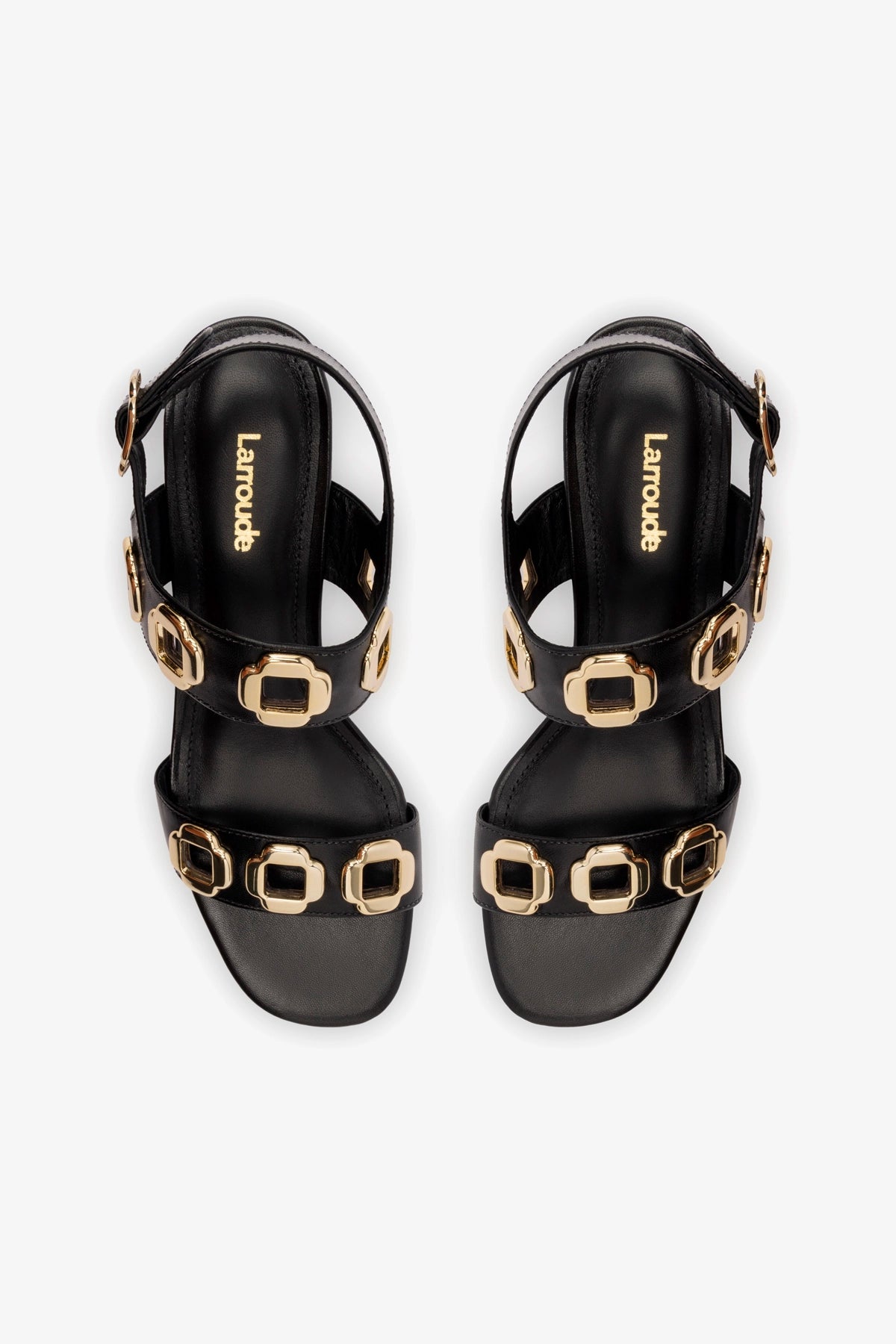 Milan Sandal In Black Leather