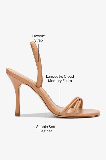Annie Sandal In Tan Leather