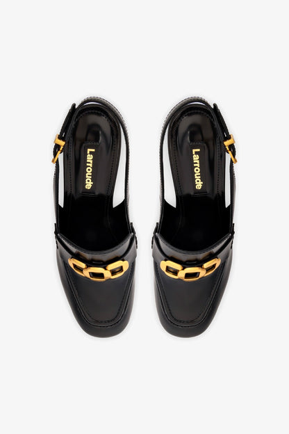 Harrington Loafer Hi In Black Box Leather