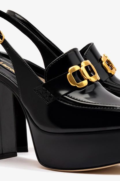 Harrington Loafer Hi In Black Box Leather