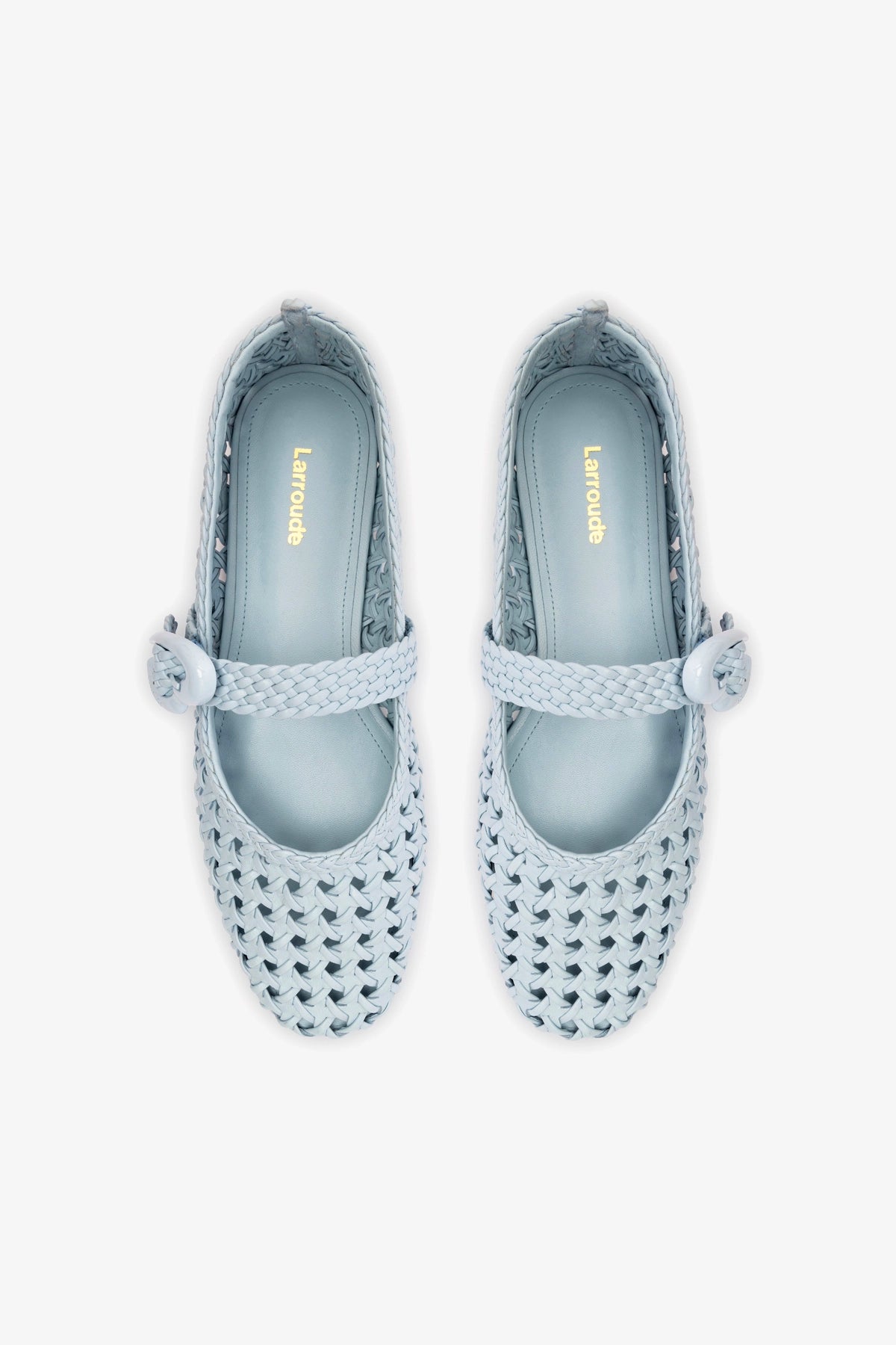 Verona Macrame Ballet Flat In Maya Leather