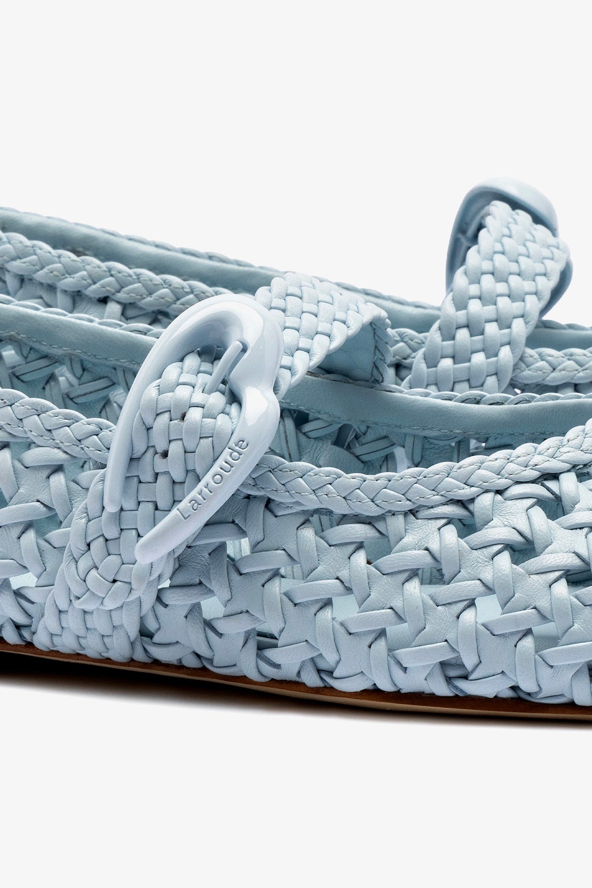 Verona Macrame Ballet Flat In Maya Leather