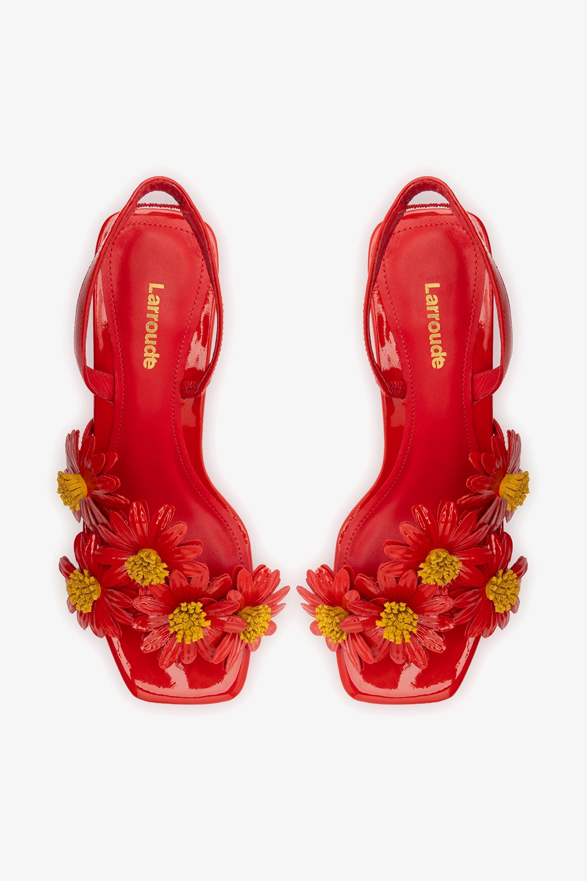 Fiore Sandal Scarlet Patent Leather