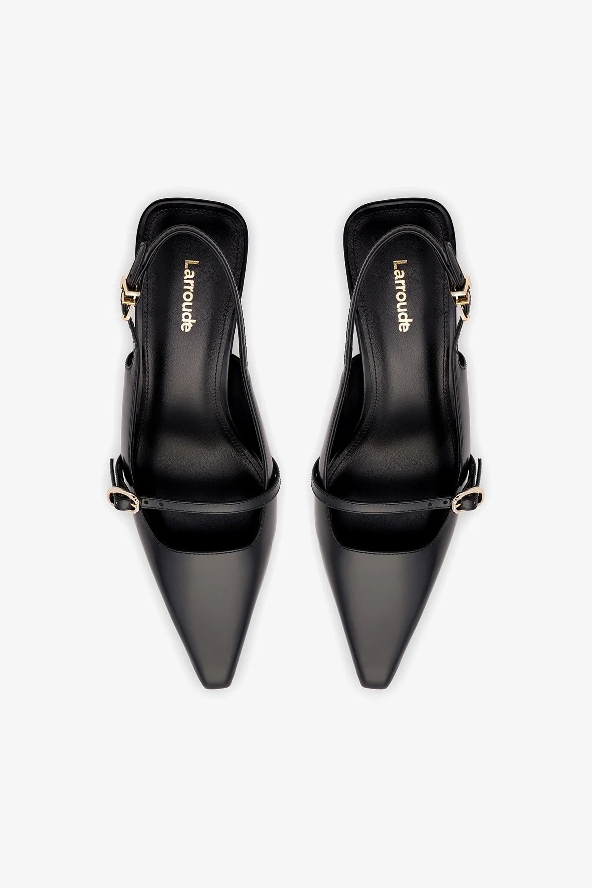 Ines Pump In Black Leather