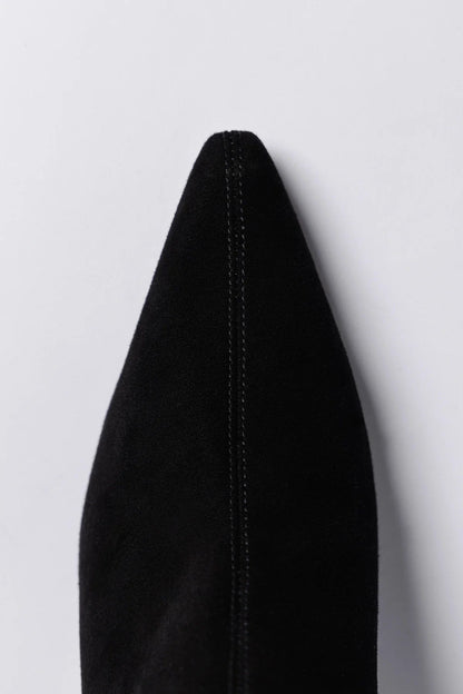 Ines Boot Black Suede