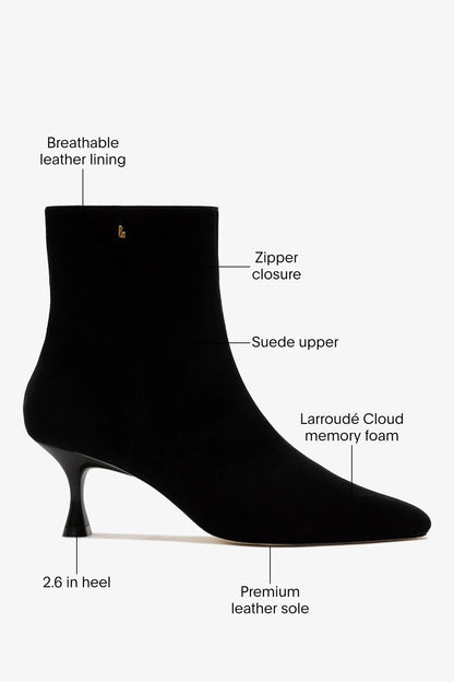 Ines Boot Black Suede