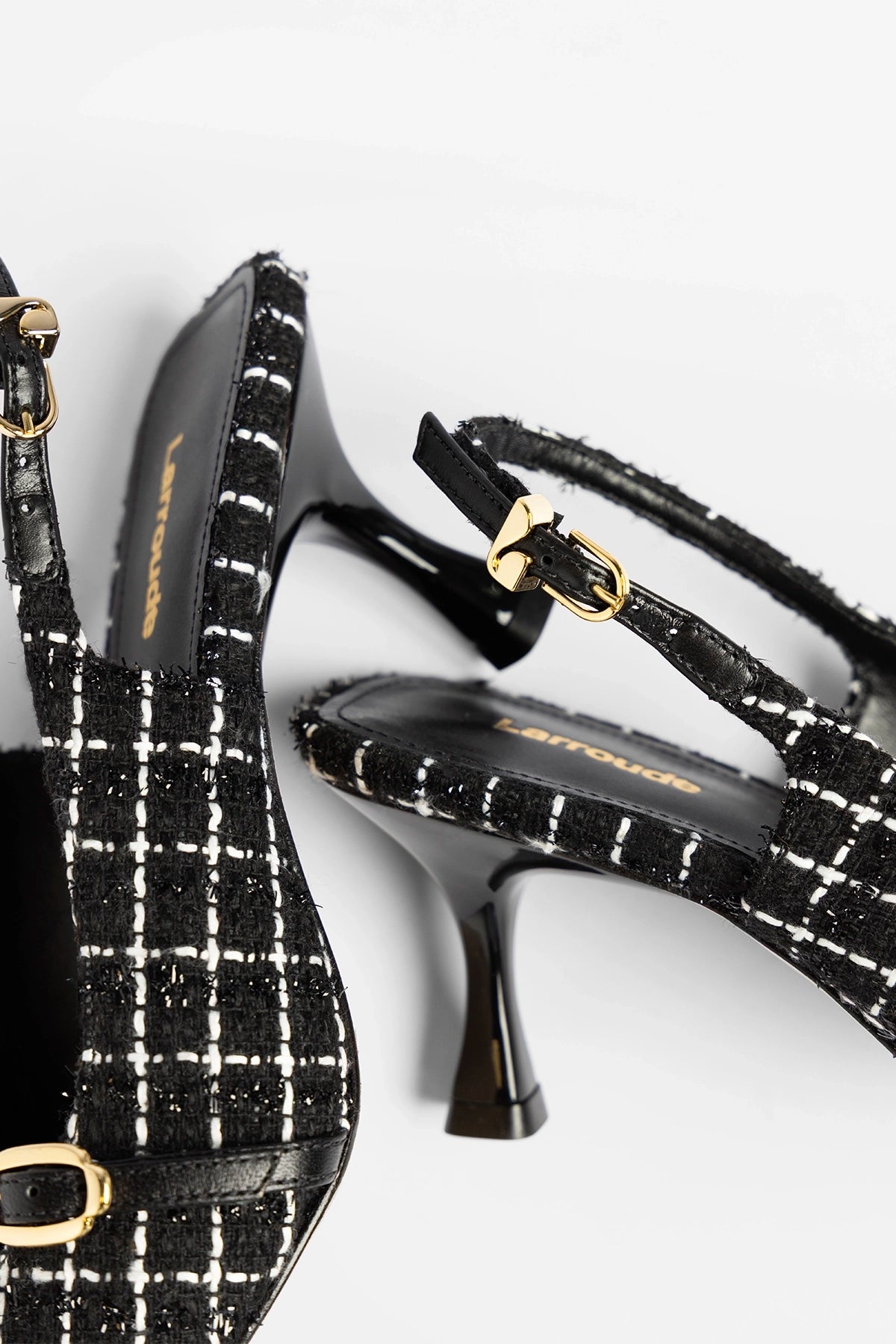 Ines Pump Black Tweed