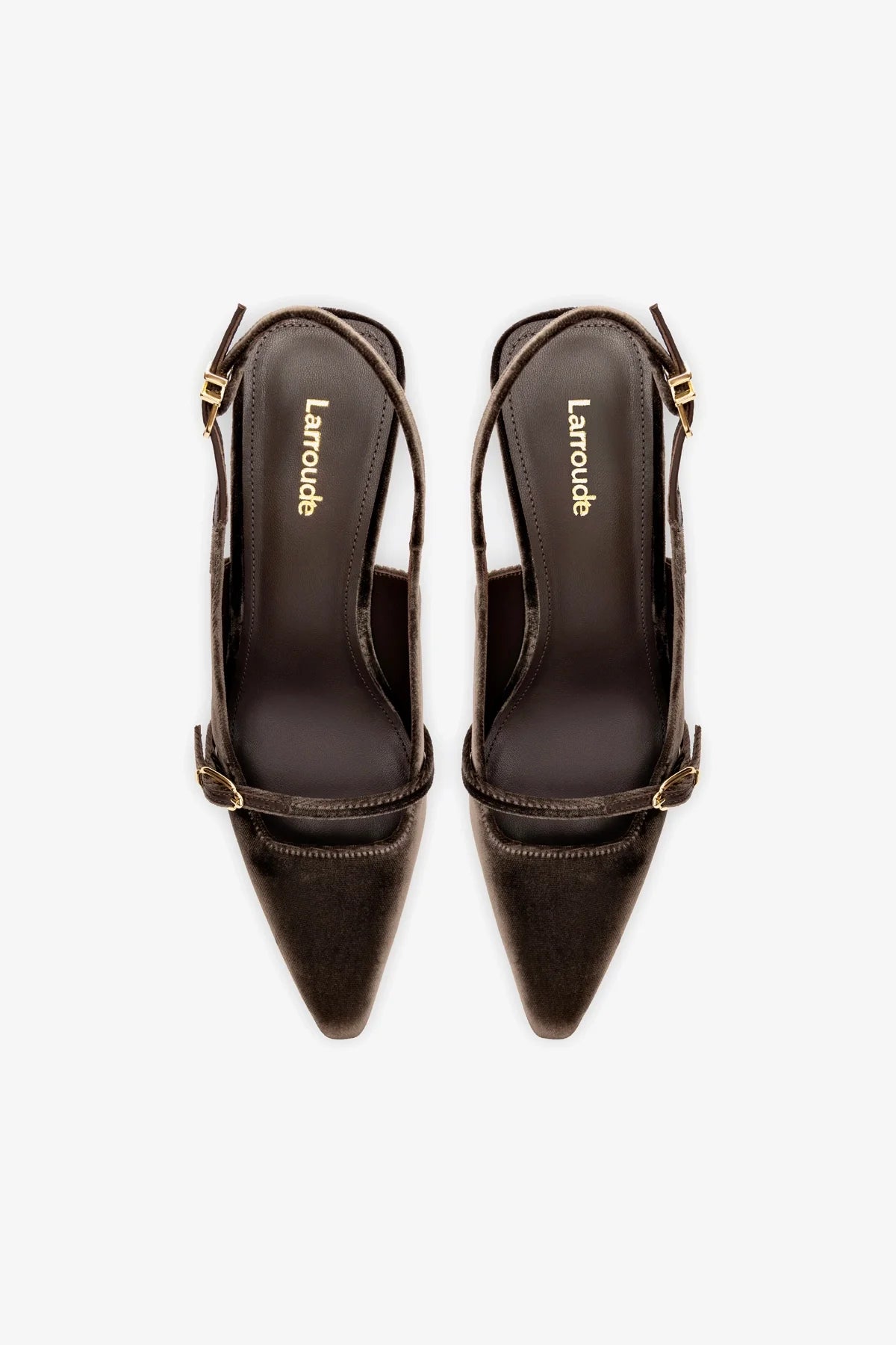 Ines Pump In Expresso Velvet