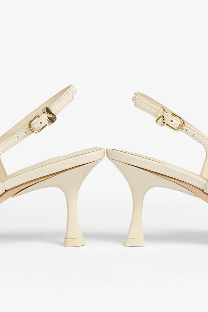 Ines Pump Ivory Leather