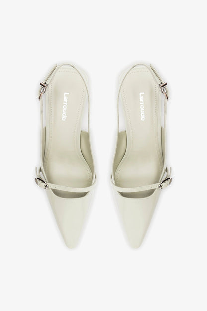 Ines Pump Gray Leather