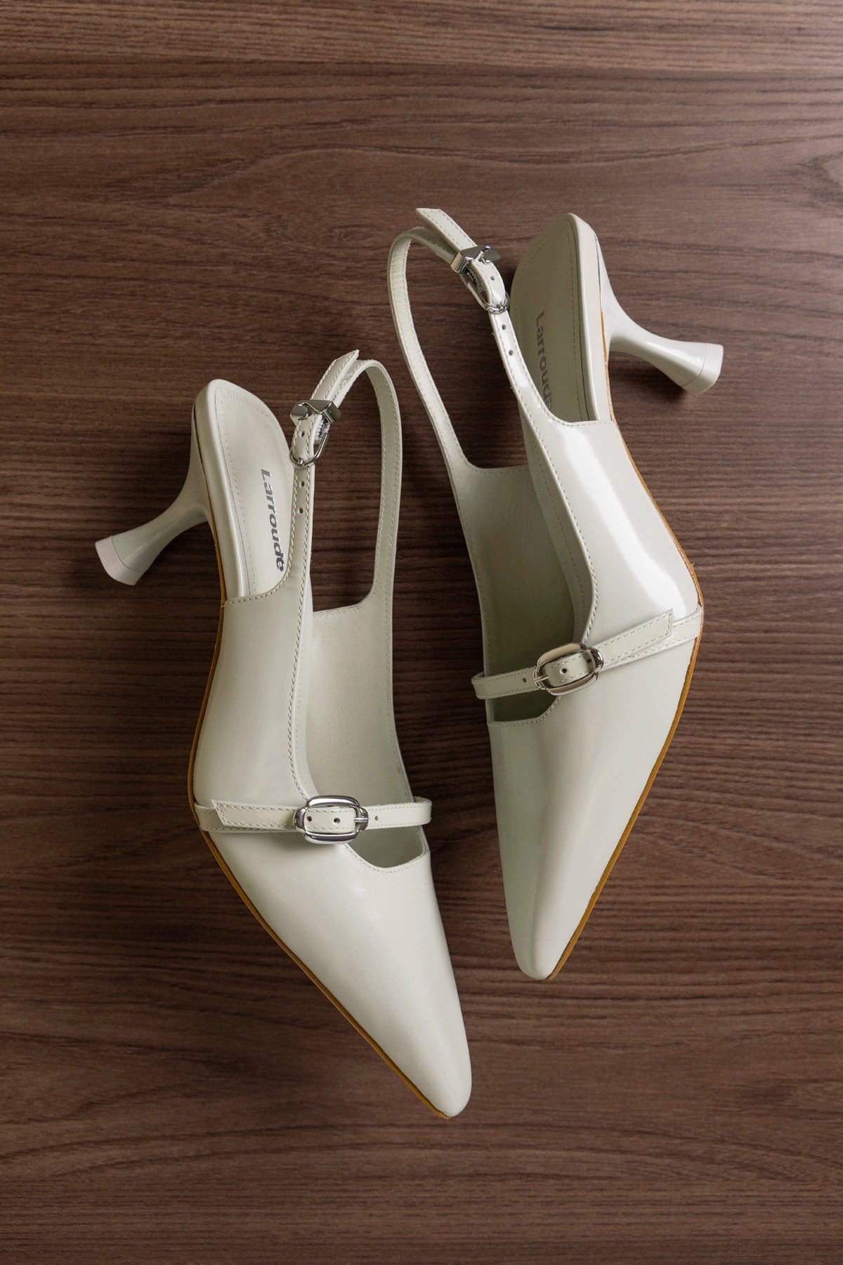 Ines Pump Gray Leather