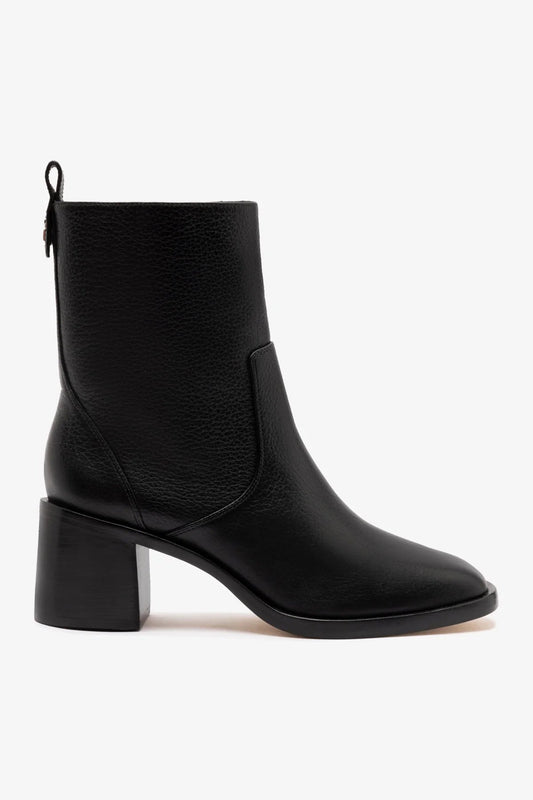 Mini Ricky Boot In Black Leather