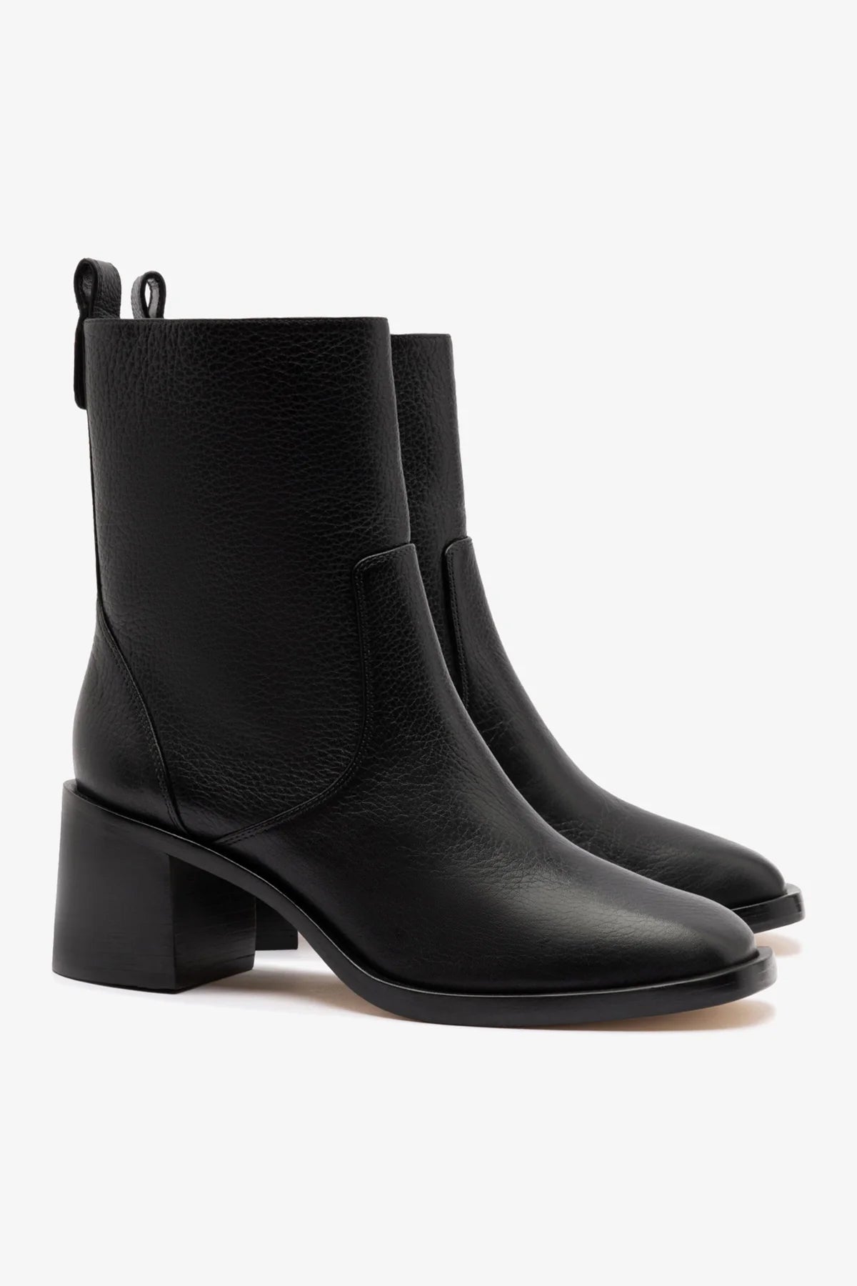 Mini Ricky Boot In Black Leather