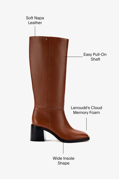 Ricky Boot In Mocca Leather