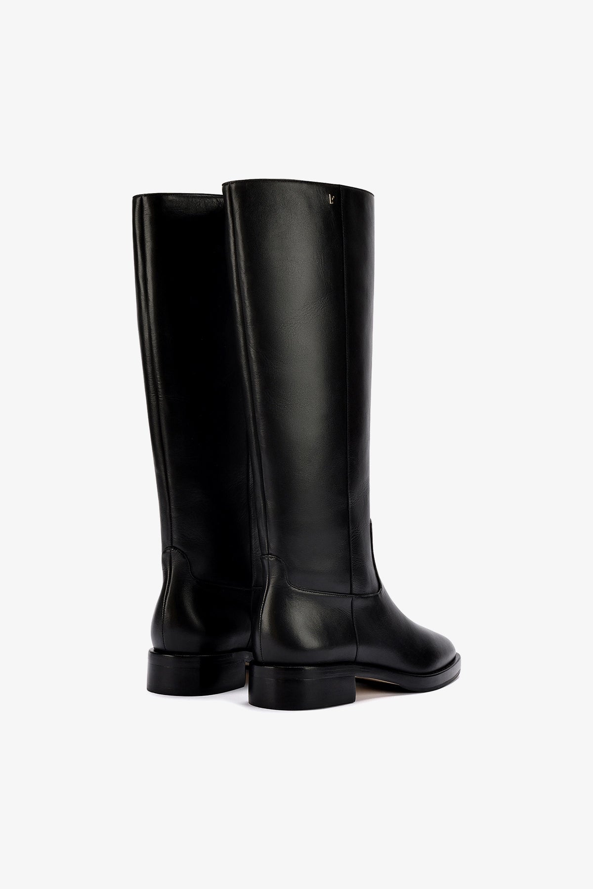 Anne Boot In Black Leather