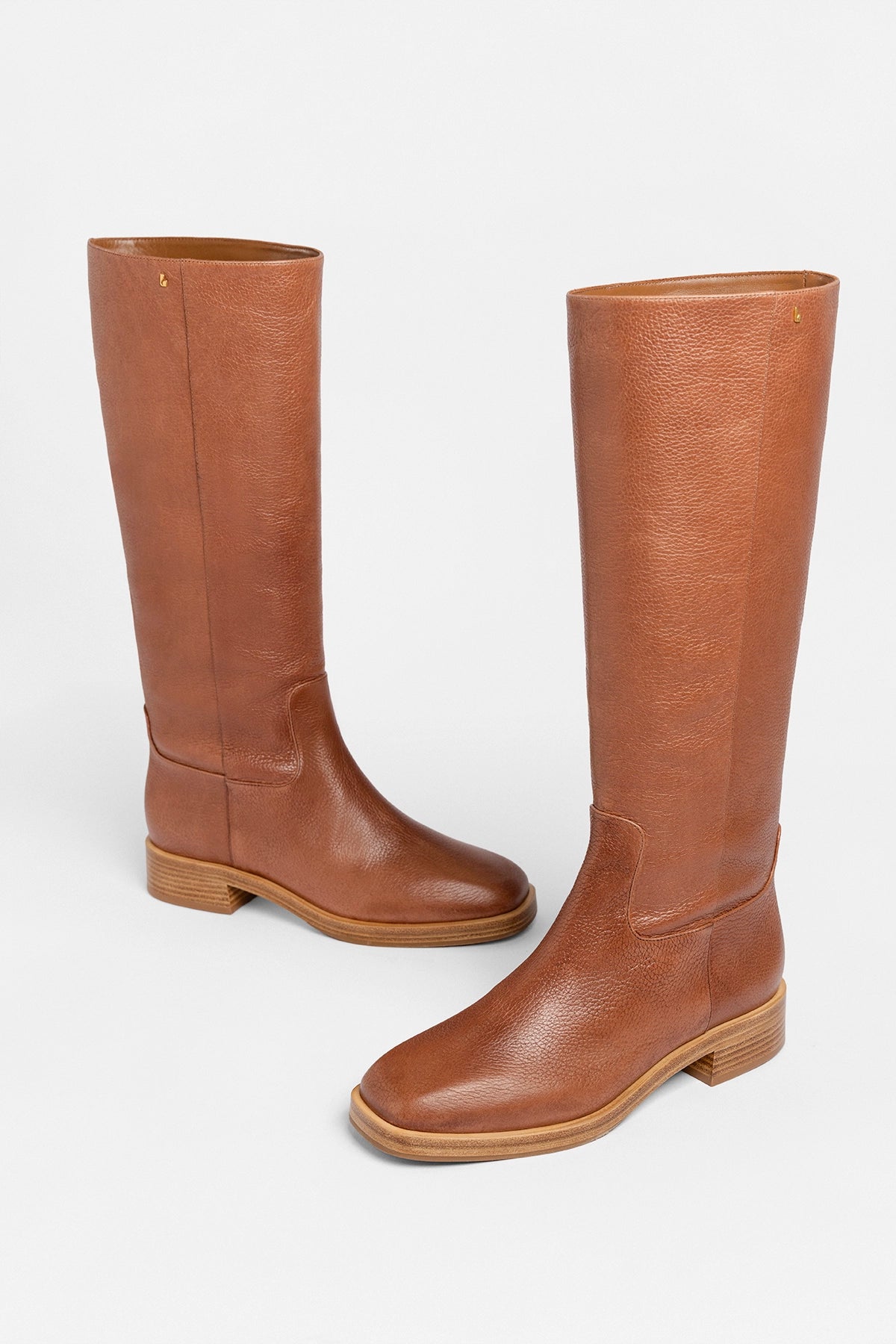 Anne Boot Caramel Leather