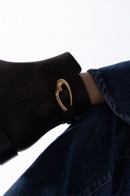 Anne Verona Low Boot Brown Leather