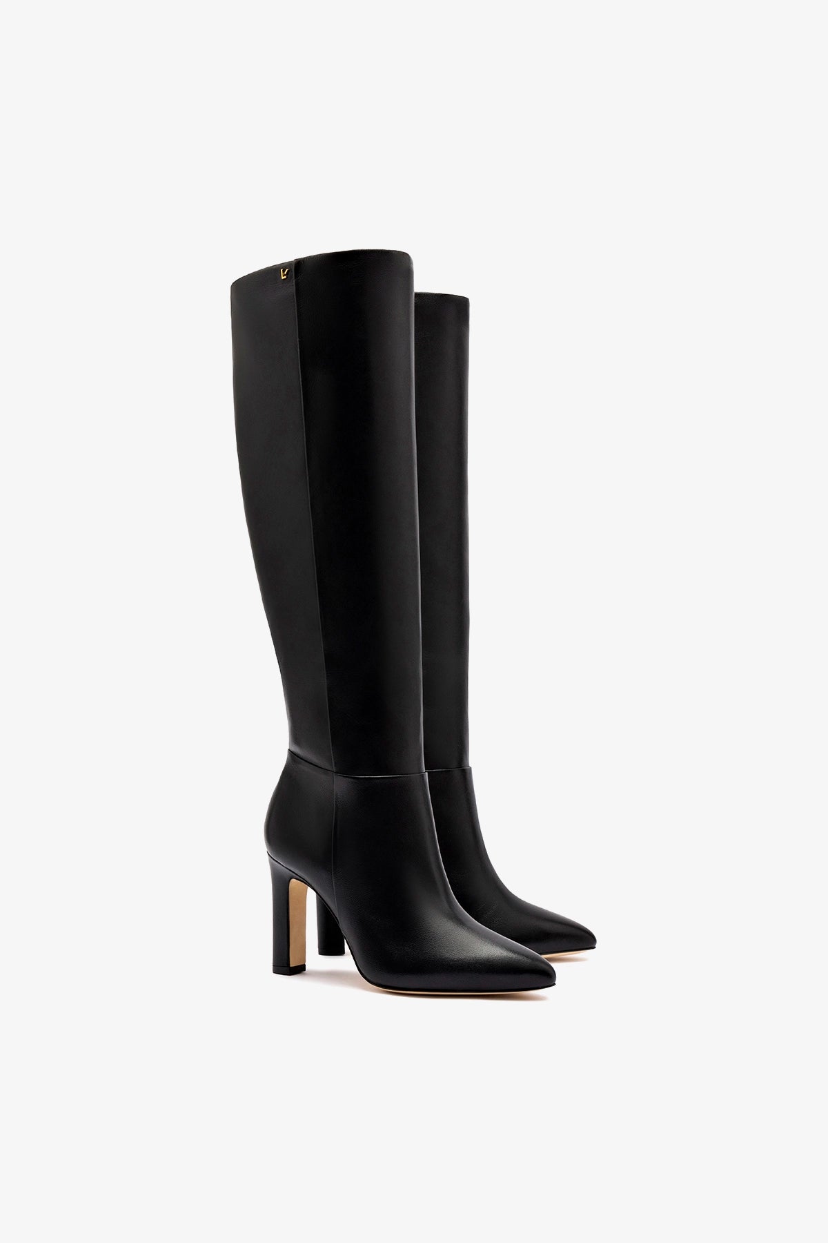 Cindy Hi Boot In Black Leather