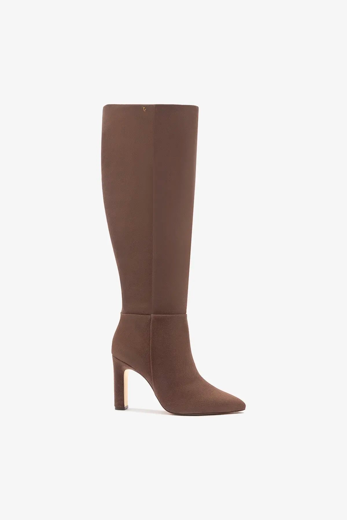Cindy Hi Boot In Burnt Umber Suede