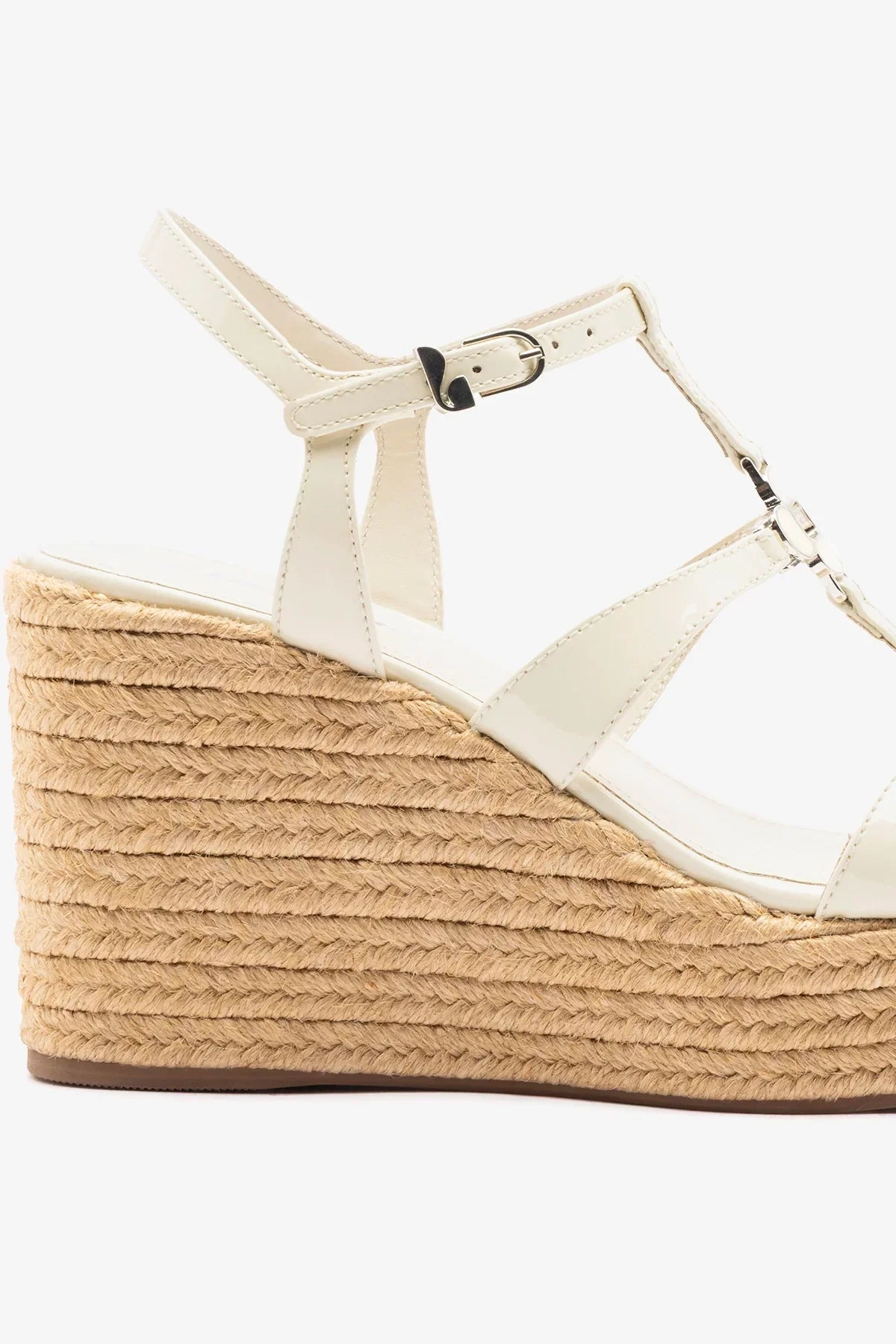 Hana Espadrille Sandal Ivory Leather