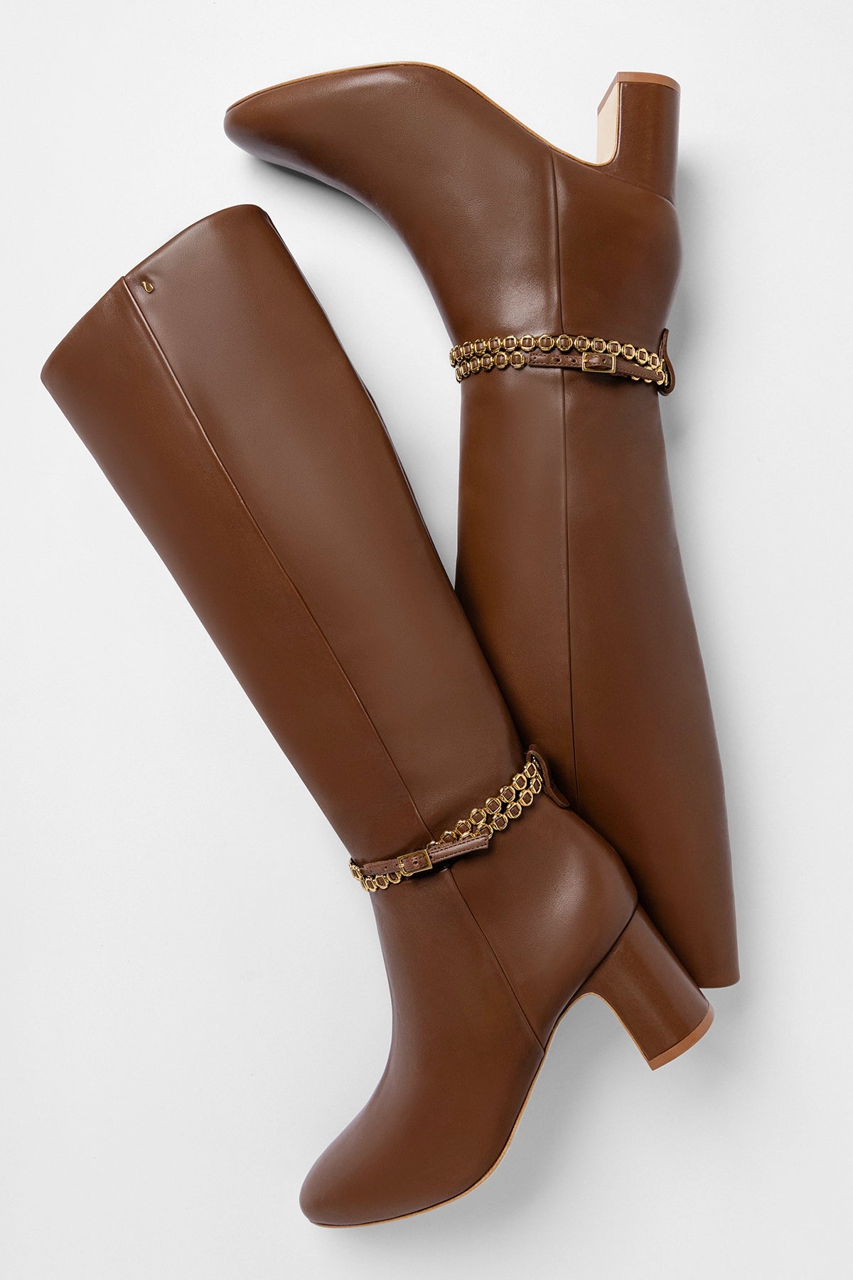 Milanina Hi Boot Burnt Umber Leather