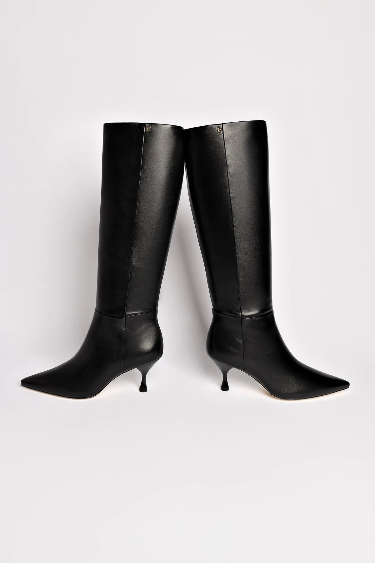 Georgia Boot In Black Leather