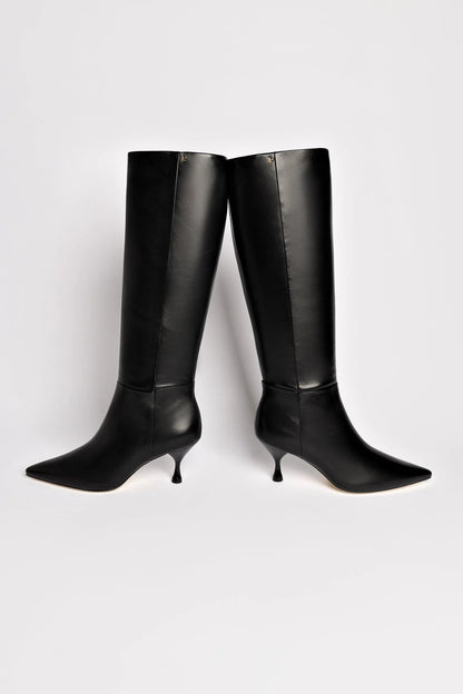 Georgia Boot In Black Leather