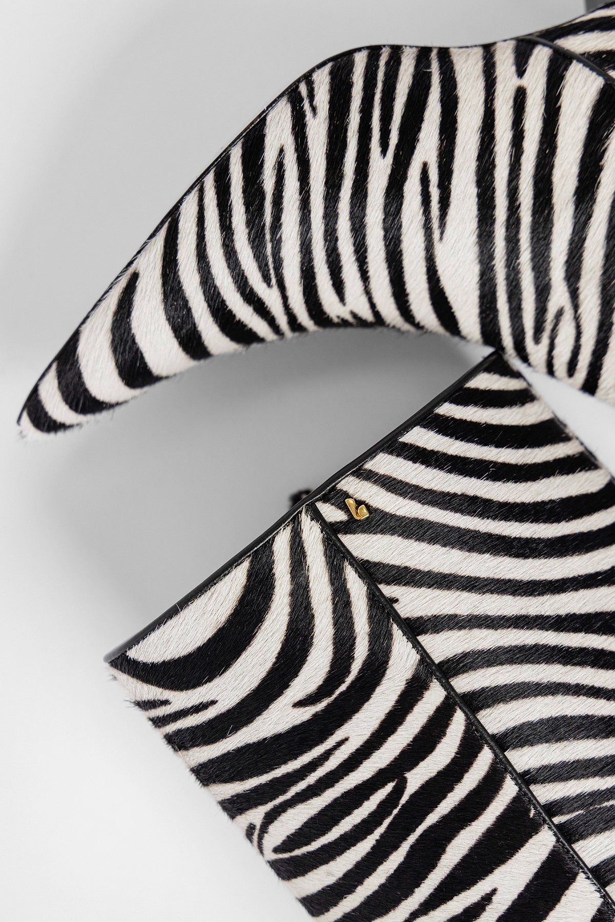 Georgia Boot Zebra Hair Leather