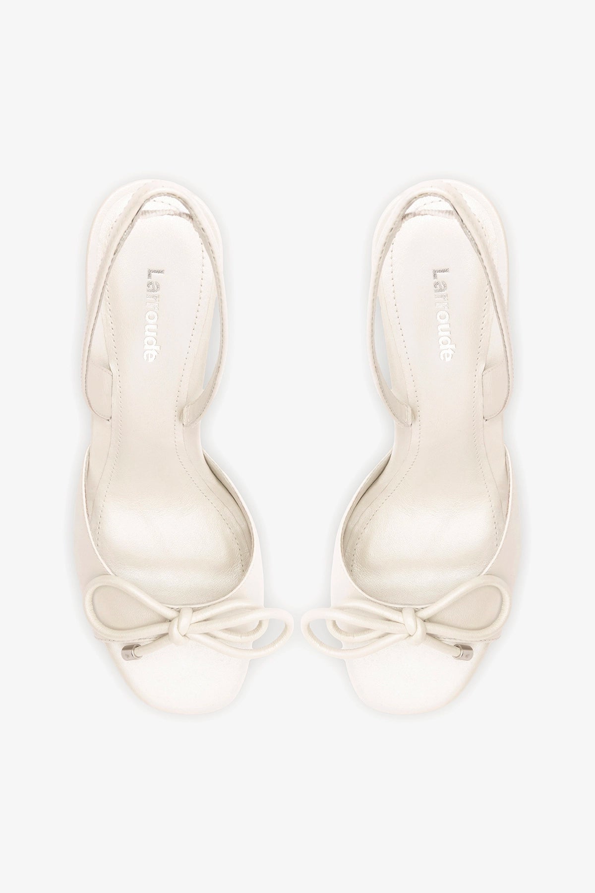 Lady Sandal Pearl Leather