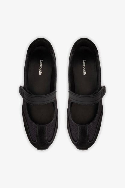 Devon Sneakerina Black Mesh