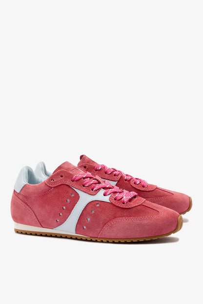 Stella Sneaker In Lampone Suede