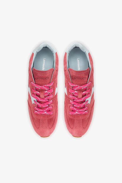 Stella Sneaker In Lampone Suede