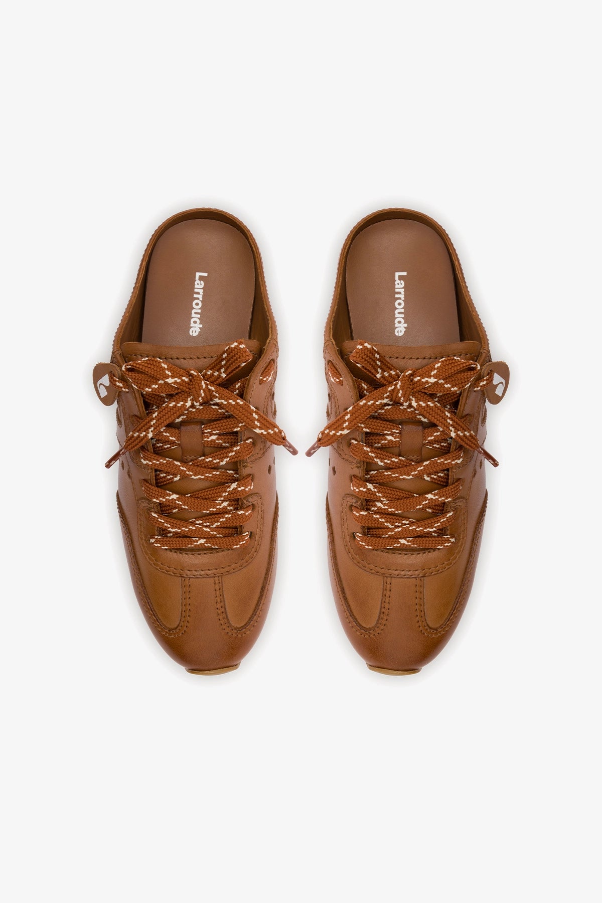 Stella Mule In Caramel Leather