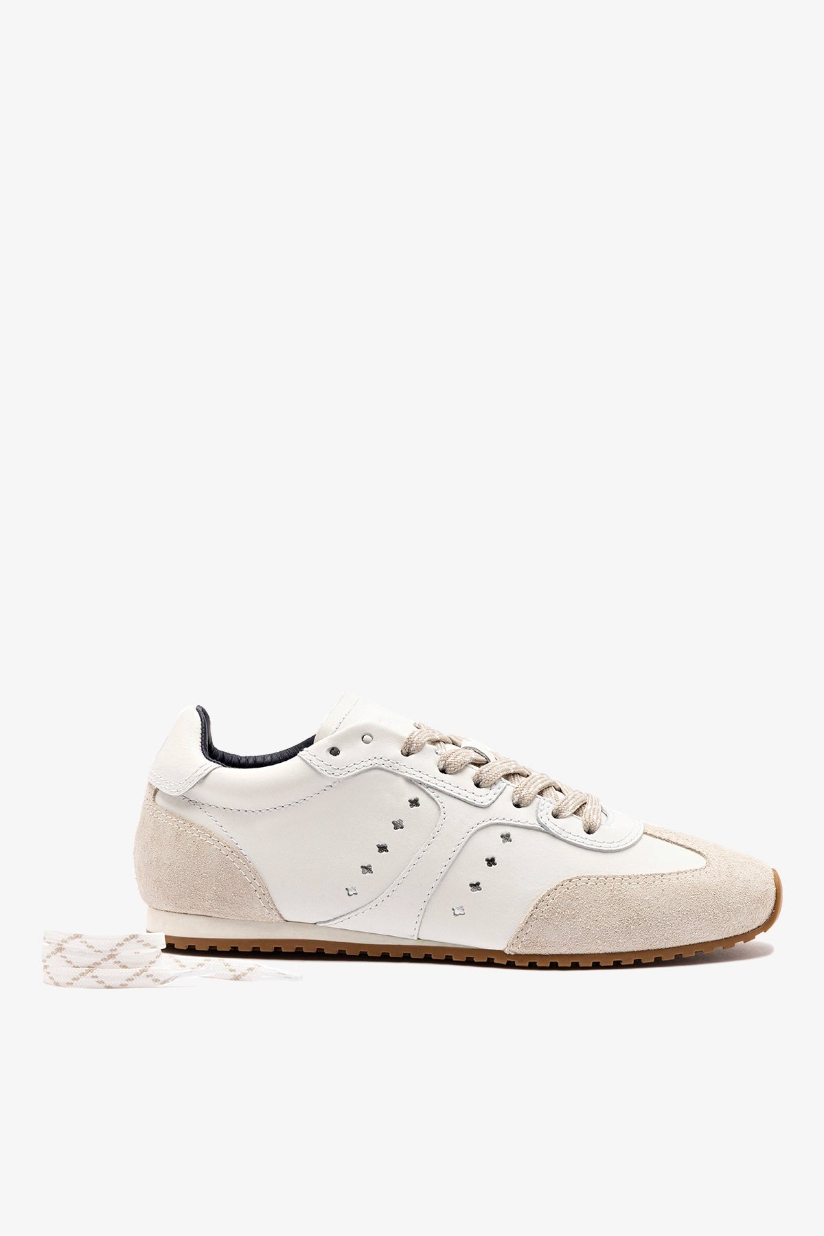 Stella Sneaker In White Leather