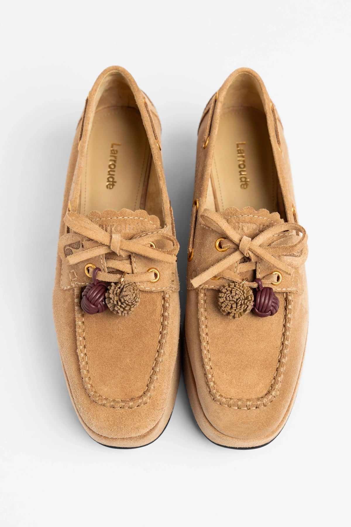 Cyprus Flatform Peanut Suede