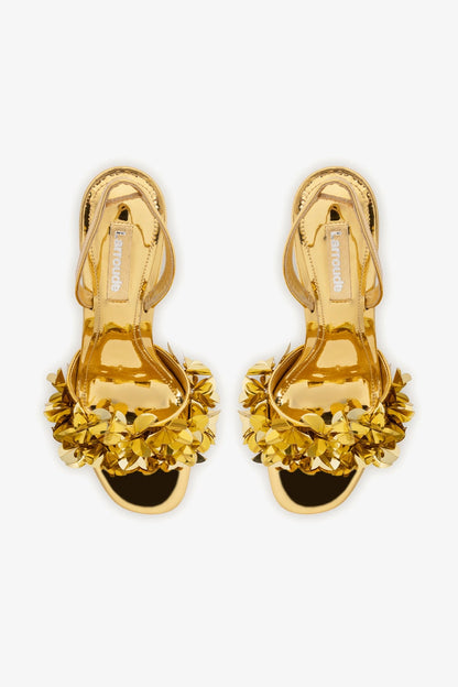 Morgan Sandal In Gold Specchio