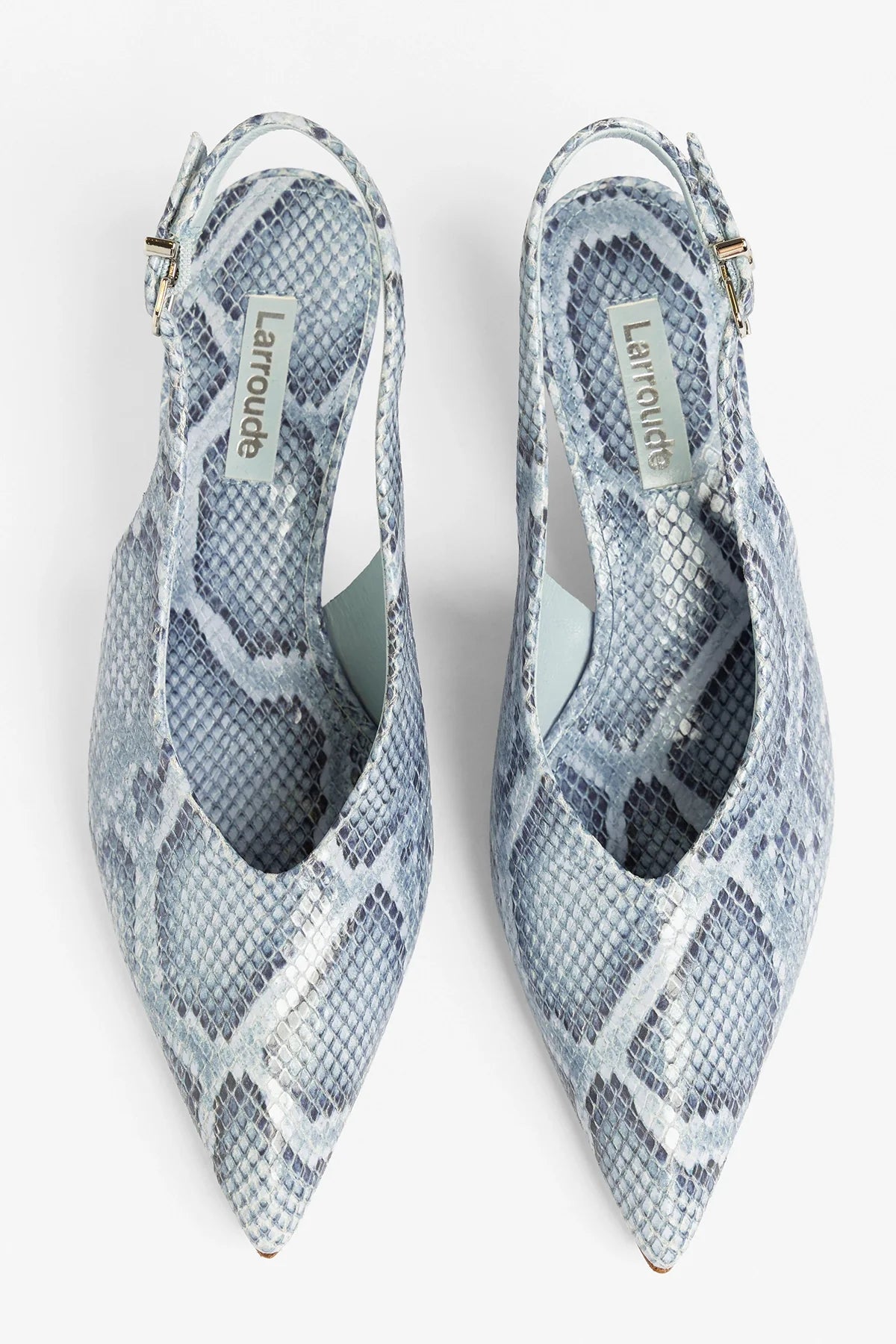 Loulou Pump Maya Python Leather