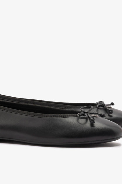 Pavlova Ballet Flat In Black Leather