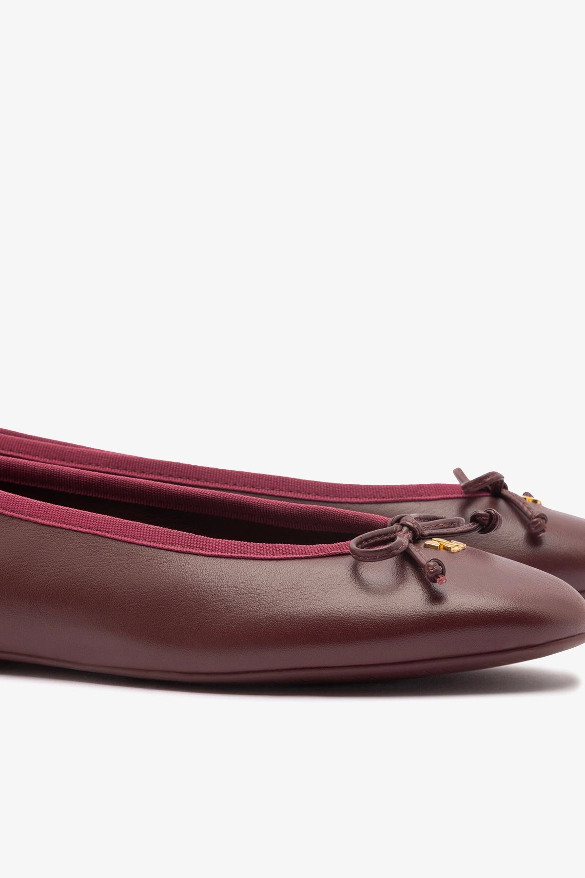 Pavlova Ballet Flat In Burgundy Leather